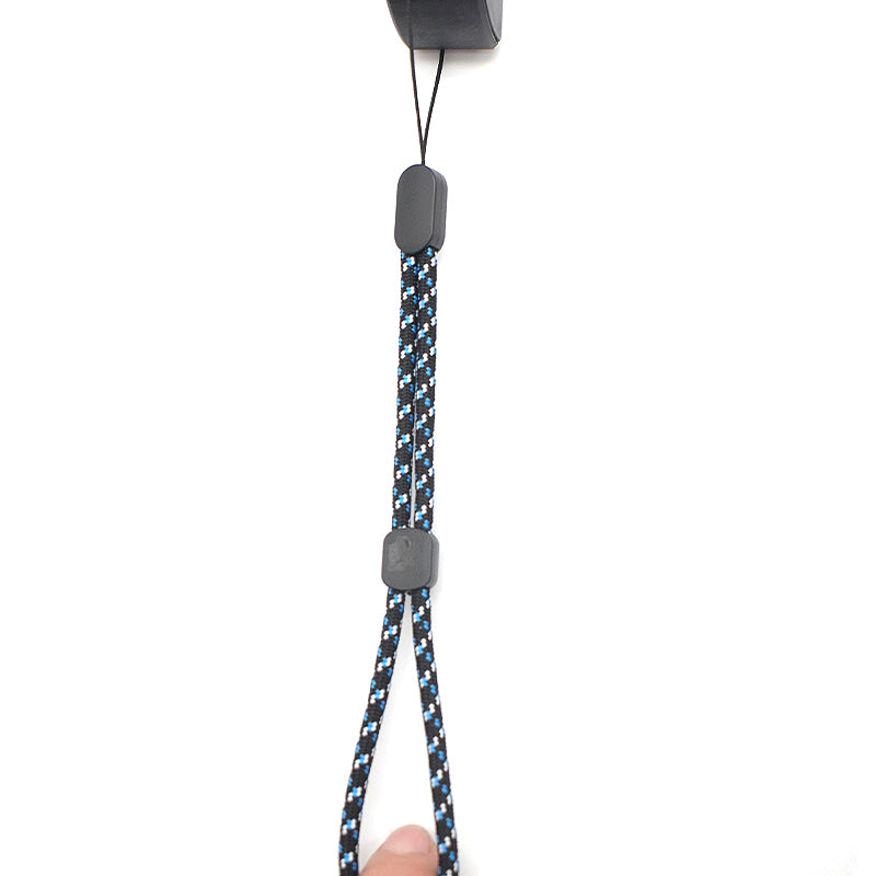 Adjustable Short Wrist Lanyard Polyester Phone Strap For Key UPU Case Charm