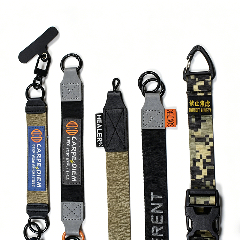 Custom Adjustable Outdoor Tactical Phone Crossbody Lanyard, Heavy Duty Anti-Lost Camera Strap with Quick Release Buckle