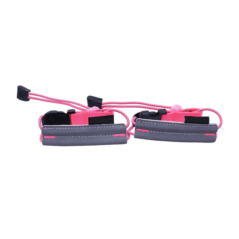 Custom Reflective Bike Cuff Strap, Adjustable Elastic Cycling Leg Band Anti-Scratch Night Running Safety Pant Binding Strap
