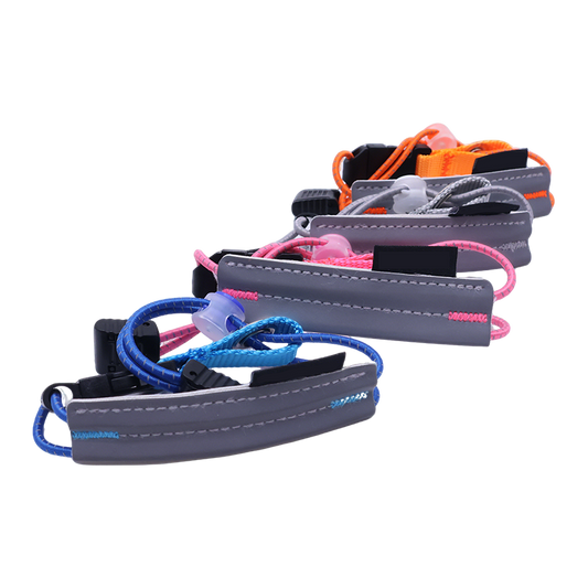 Custom Reflective Bike Cuff Strap, Adjustable Elastic Cycling Leg Band Anti-Scratch Night Running Safety Pant Binding Strap