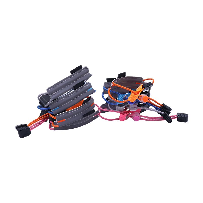 Custom Reflective Bike Cuff Strap, Adjustable Elastic Cycling Leg Band Anti-Scratch Night Running Safety Pant Binding Strap