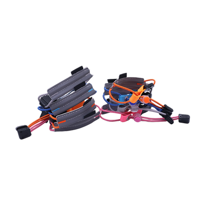 Custom Reflective Bike Cuff Strap, Adjustable Elastic Cycling Leg Band Anti-Scratch Night Running Safety Pant Binding Strap