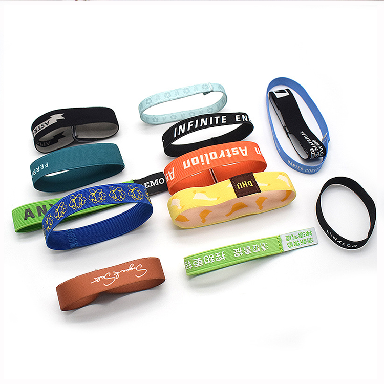 Custom Elastic Band Cup Sleeve, Stretch Fabric Tumbler Holder Strap For Water Bottle OEM
