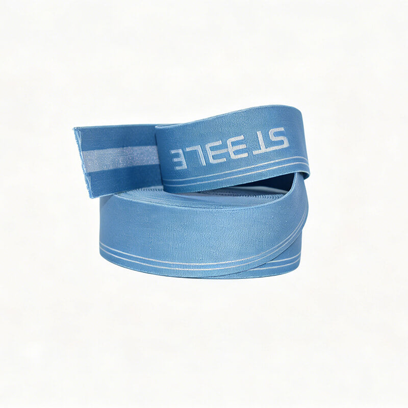 Custom Logo Jacquard Woven Elastic Webbing Strap
