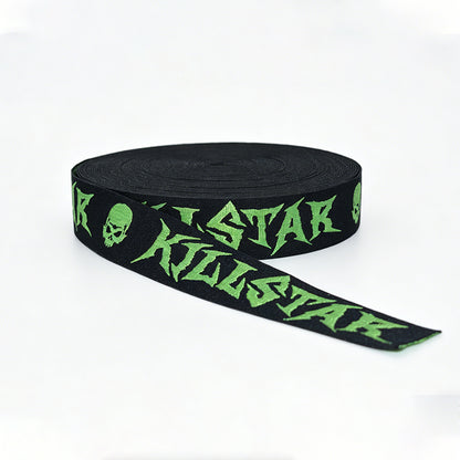 Custom Printed Jacquard Polyester High‑Elastic Woven Elastic Webbing Strap