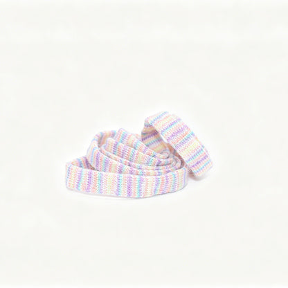 Custom Hollow Knitted Drawstring Cord, Polyester Tubular Knit Rope for Hoodie Garment OEM