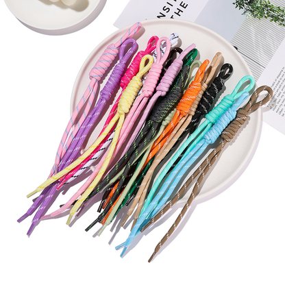 Custom Color Braided Tassel Keychain Lanyard, Decorative Bag Pendant Woven Tassel Accessory