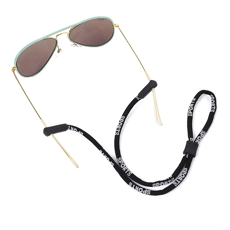 Custom Adjustable Eyeglass Strap, Non-Slip Polyester Sports Glasses Lanyard with Inner Buckle