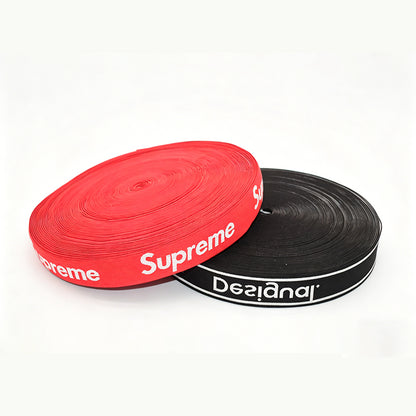 Jacquard Elastic Band Custom Logo Printed Elastic Webbing