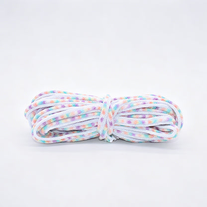 Custom Knitted Round Drawstring Cord, Polyester Knit Rope for Hoodie Garment Bag Accessories OEM