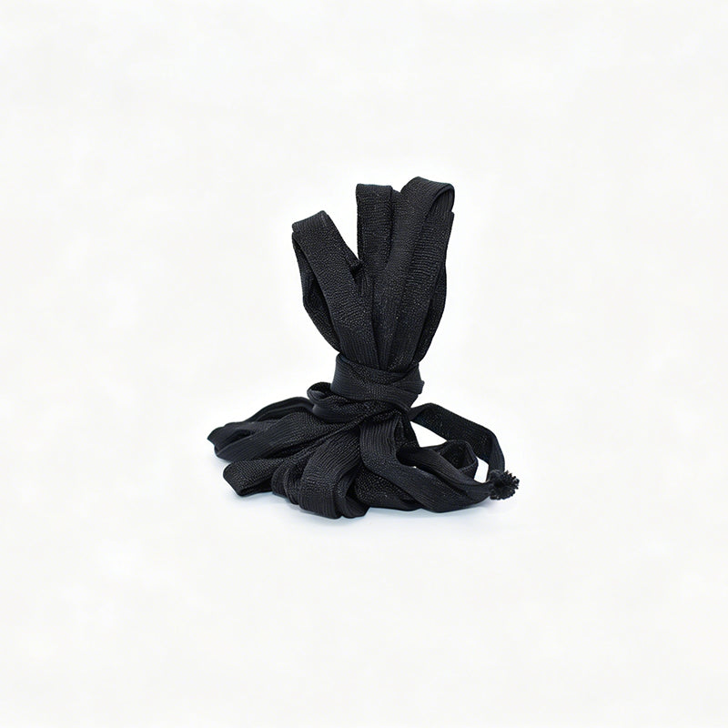 Custom Hollow Knitted Drawstring Cord, Polyester Tubular Knit Rope for Hoodie Garment OEM
