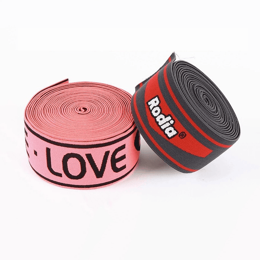 Custom Jacquard Elastic Band, Printed Polyester High Stretch Elastic Webbing, Logo Custom Elastic Strap For Garment, Underwear, Bag`