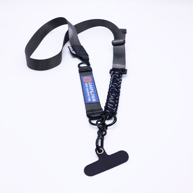 Custom Adjustable Outdoor Tactical Phone Crossbody Lanyard, Heavy Duty Anti-Lost Camera Strap with Quick Release Buckle