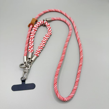 Custom Braided Camera Crossbody Lanyard, Adjustable Strap for DJI Pocket Series Cameras