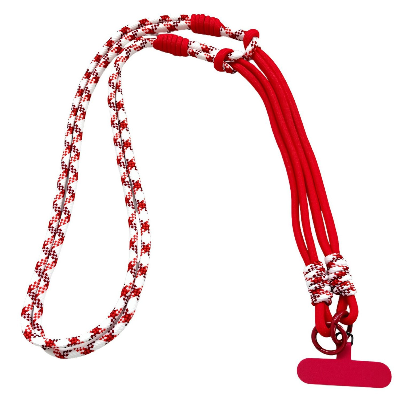 Custom Color Braided Phone Lanyard Woven Strap Crossbody Mobile Phone Wrist Strap for Key Bag