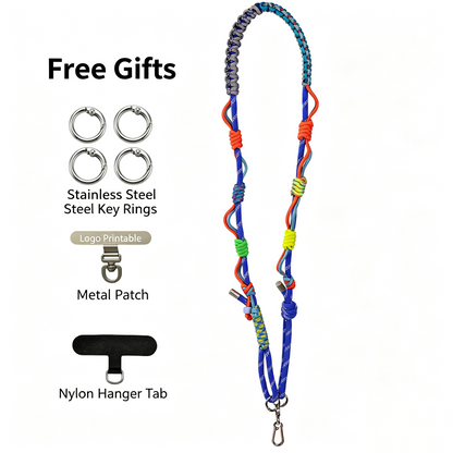 Multifunctional Outdoor Crossbody Lanyard, Adjustable Anti-Lost Strap for Phone & Camera