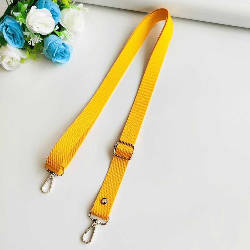 Custom Solid Color Adjustable Bag Strap, Replacement Crossbody Purse Shoulder Strap for Handbag & Backpack
