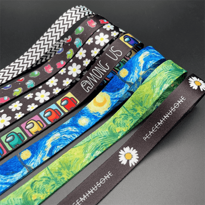 Custom Sublimation Printed Webbing Strap, Ethnic Pattern Polyester Shoulder Strap