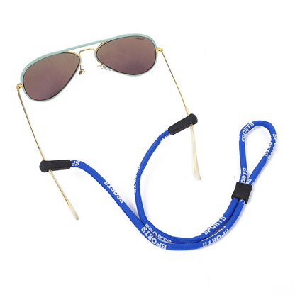 Custom Adjustable Eyeglass Strap, Non-Slip Polyester Sports Glasses Lanyard with Inner Buckle