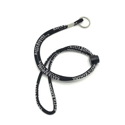 Custom Jacquard Logo Lanyard | Woven Pattern Neck Strap for ID Badge, Phone & Exhibition Events