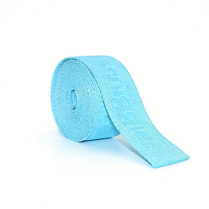 Concave Jacquard Woven Webbing, Custom Embossed Logo Fabric