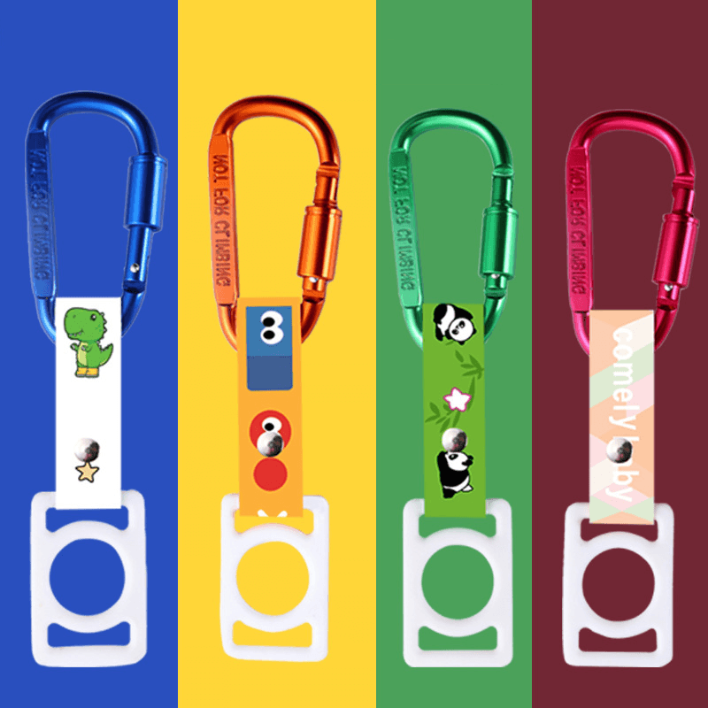 Custom Sublimation Water Bottle Lanyard with Carabiner & Silicone Loop, Portable Drink Bottle Holder Hook