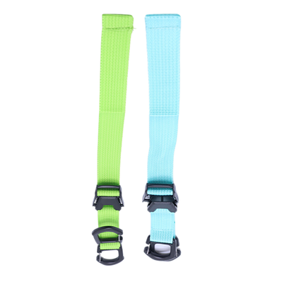 Custom Luggage Hook Strap, Adjustable Suitcase Add-A-Bag Strap with Double Hooks OEM