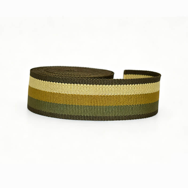 Custom Jacquard Polyester Webbing Strap, Personalized Printed Logo Colorful Ribbon For Accessories