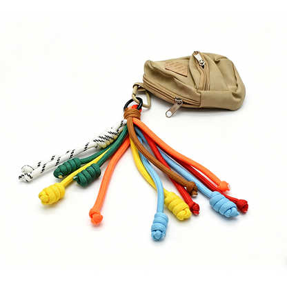 Custom Color Braided Tassel Keychain Handbag Decorative Tassel Pendant for Bag Garment Accessory