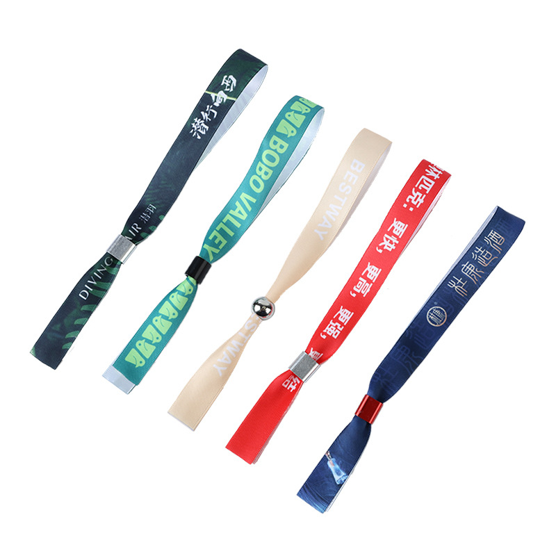 Custom Disposable Paper Event Wristband, Printed Tyvek Bracelet for Concert Festival Party OEM