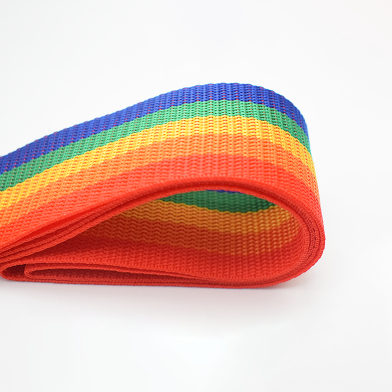 Custom Logo Luggage Strap Adjustable Polyester Suitcase Binding Belt Travel Luggage Security Strap OEM Custom Color Length