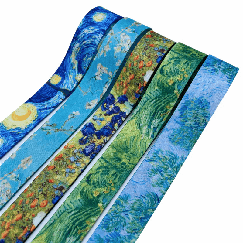 Custom Sublimation Printed Webbing Strap, Ethnic Pattern Polyester Shoulder Strap