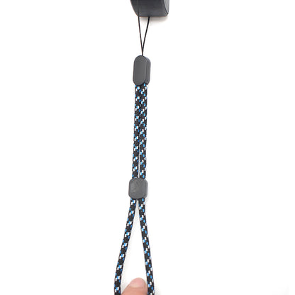 Adjustable Short Wrist Lanyard Polyester Phone Strap For Key UPU Case Charm