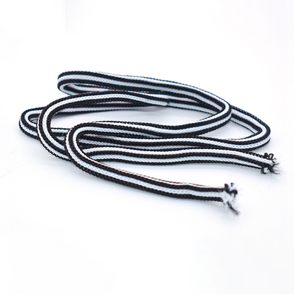 Custom Knitted Round Drawstring Cord, Polyester Knit Rope for Hoodie Garment Bag Accessories OEM