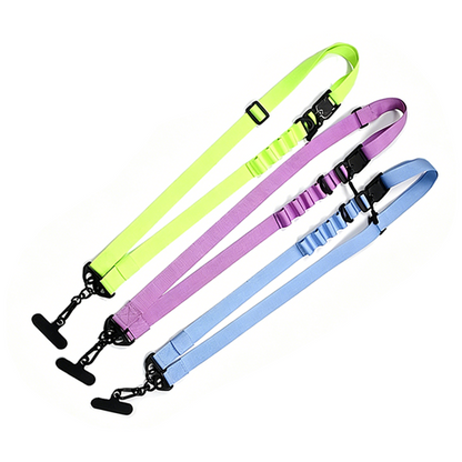 Custom Adjustable Phone Crossbody Lanyard, Detachable Buckle Wrist Strap with Universal Patch