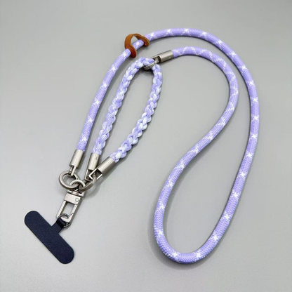 Custom Braided Camera Crossbody Lanyard, Adjustable Strap for DJI Pocket Series Cameras