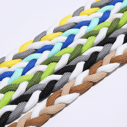 Custom Braided Phone Lanyard, Dual Clasp Anti-Lost Crossbody Phone Strap, Multi-Purpose Solid Color Handmade Cord