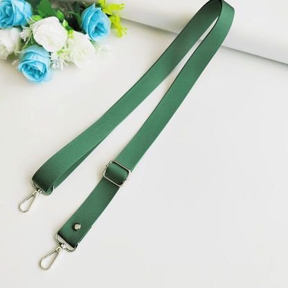 Custom Solid Color Adjustable Bag Strap, Replacement Crossbody Purse Shoulder Strap for Handbag & Backpack