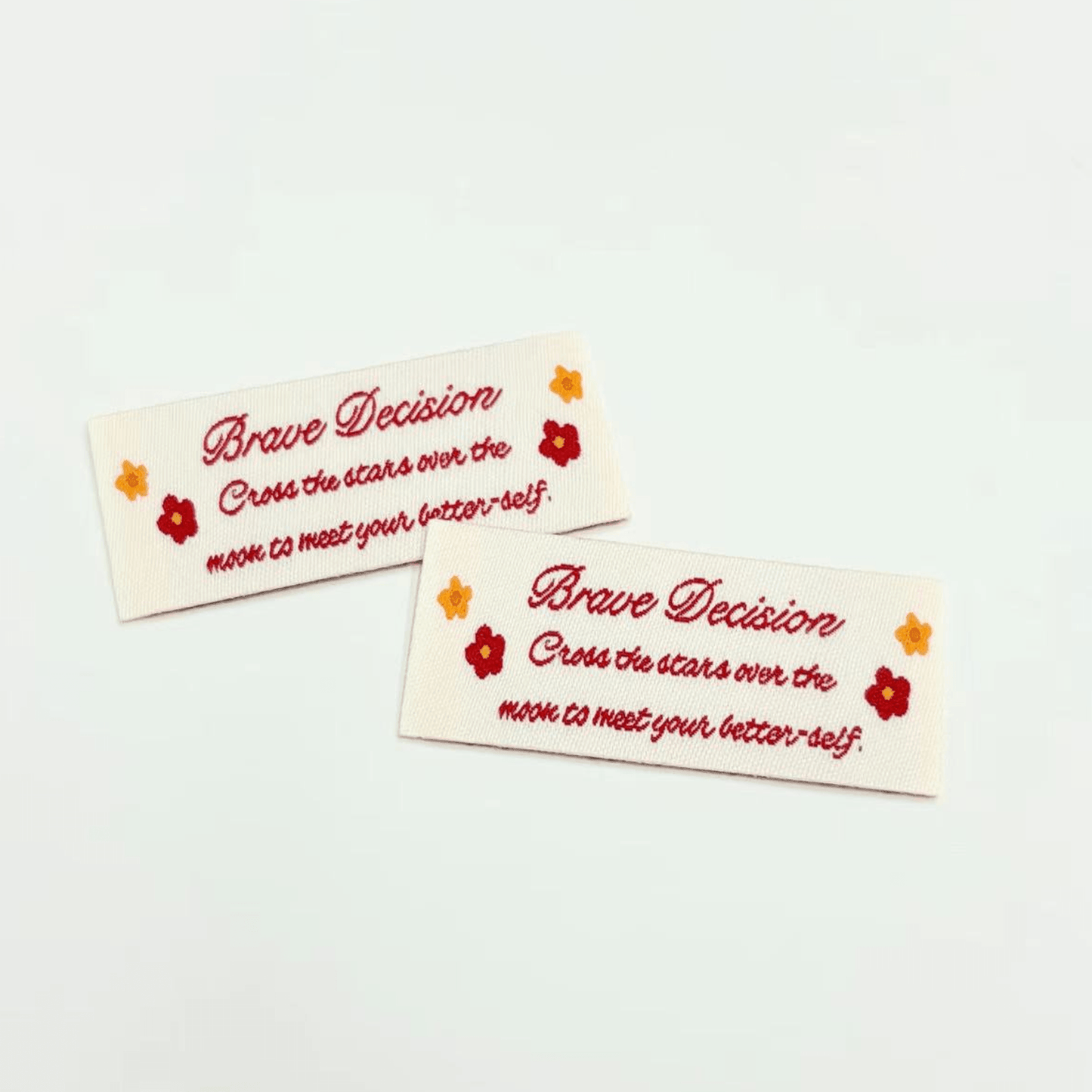Custom Woven Labels | Garment Brand Woven Neck Tags & Care Labels