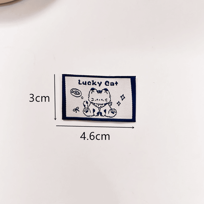 Custom Cartoon Woven Labels | Cute Pattern Garment Woven Tags