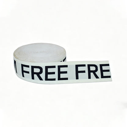 Custom Logo Jacquard Elastic Webbing Strap, Personalized‑Printed Elastic Ribbon