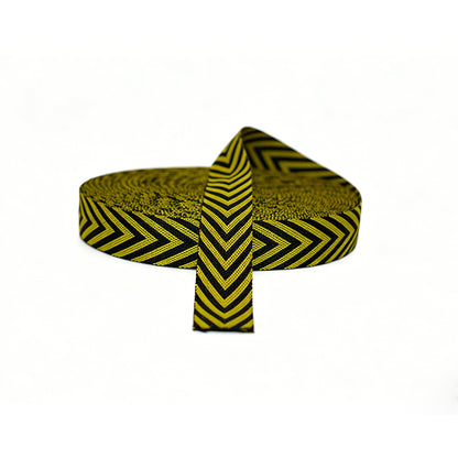 Herringbone Polyester Webbing Strap Custom Color Jacquard Webbing For Bag Lanyard Handle