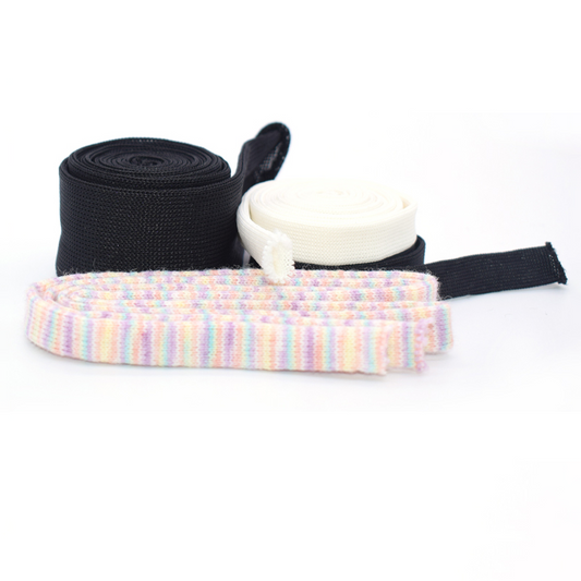 Custom Hollow Knitted Drawstring Cord, Polyester Tubular Knit Rope for Hoodie Garment OEM