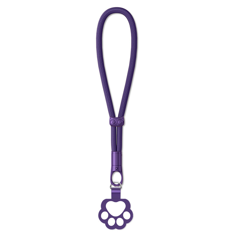 Custom Adjustable Phone Wrist Strap | Self-locking Anti-drop Short Lanyard with Phone Patch