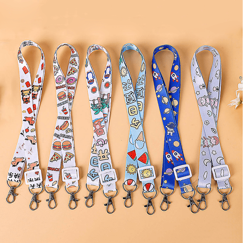 Custom Cute Printed Shoulder Strap, Replacement Lanyard for Water Bottle Bag & Phone Case