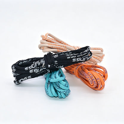 Custom Jacquard Drawstring Rope, Printed Logo Round Cord for Hoodie, Backpack, Pet Leash, Garment Accessories OEM ODM