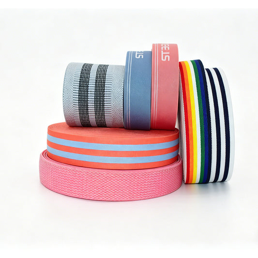 Custom Anti-Slip Latex Yoga Resistance Band, Printed Elastic Hip Exercise Band for Fitness Glute Training