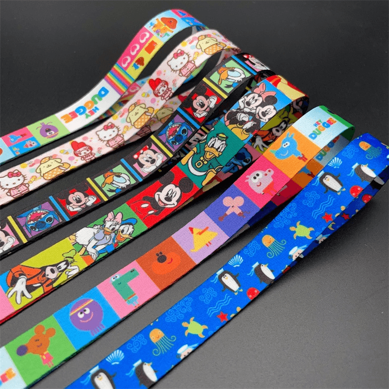 Custom Sublimation Printed Webbing Strap, Ethnic Pattern Polyester Shoulder Strap