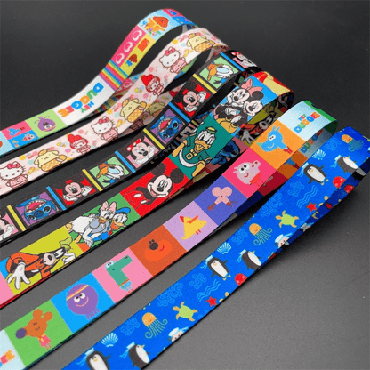 Custom Sublimation Printed Webbing Strap, Ethnic Pattern Polyester Shoulder Strap