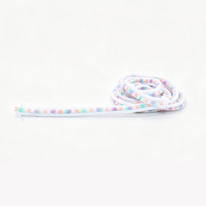 Custom Knitted Round Drawstring Cord, Polyester Knit Rope for Hoodie Garment Bag Accessories OEM